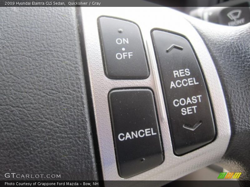 Quicksilver / Gray 2009 Hyundai Elantra GLS Sedan