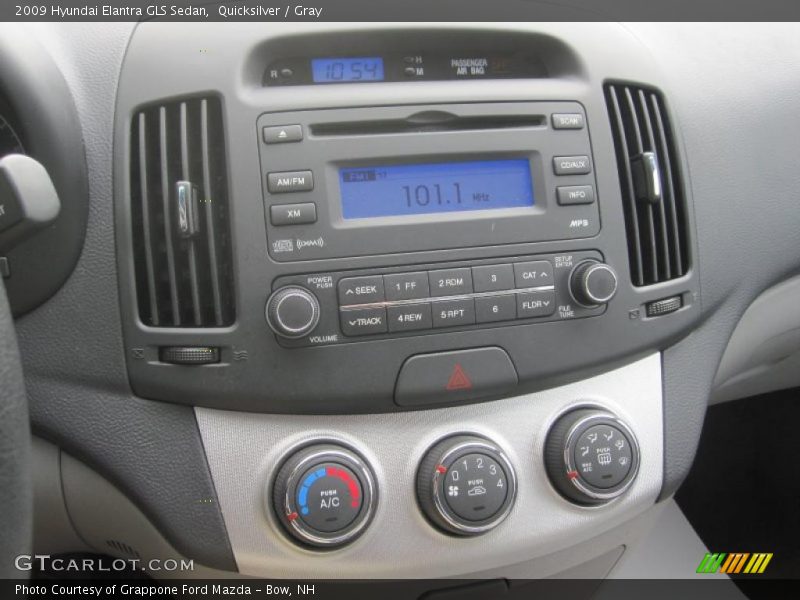 Quicksilver / Gray 2009 Hyundai Elantra GLS Sedan