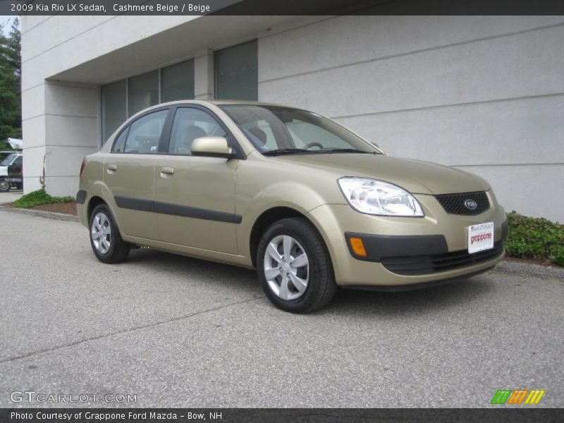 Cashmere Beige / Beige 2009 Kia Rio LX Sedan