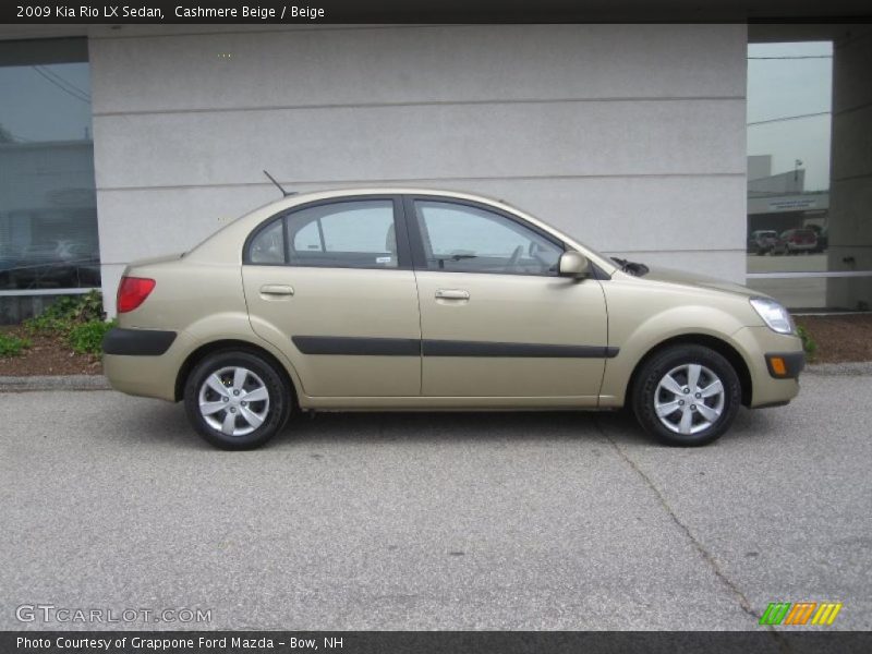 Cashmere Beige / Beige 2009 Kia Rio LX Sedan