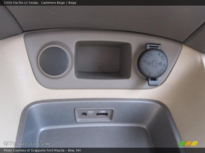 Cashmere Beige / Beige 2009 Kia Rio LX Sedan