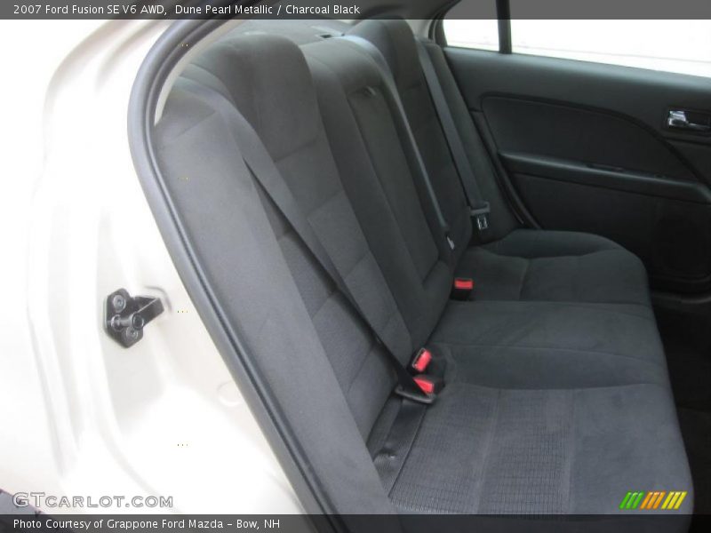 Dune Pearl Metallic / Charcoal Black 2007 Ford Fusion SE V6 AWD