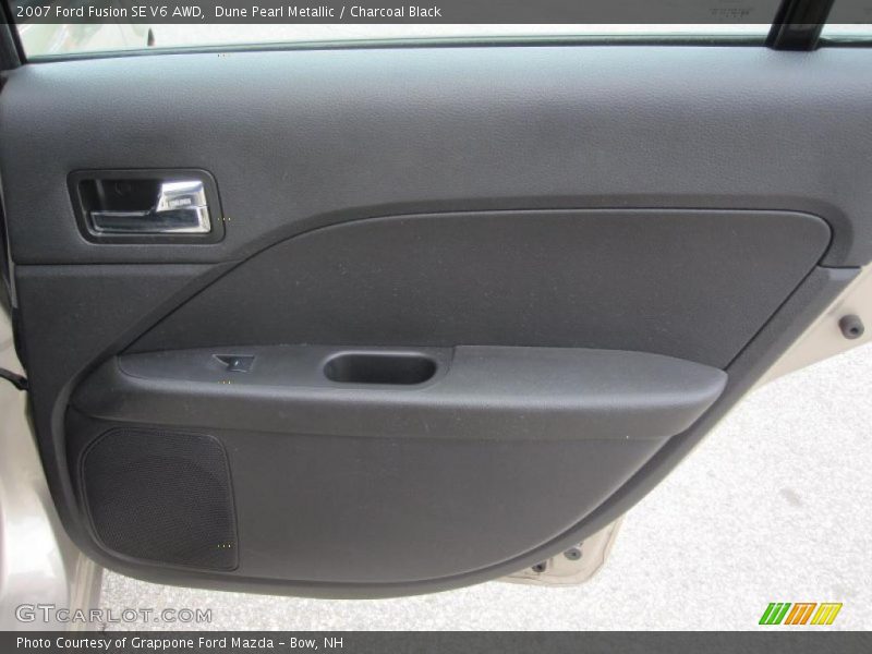Dune Pearl Metallic / Charcoal Black 2007 Ford Fusion SE V6 AWD