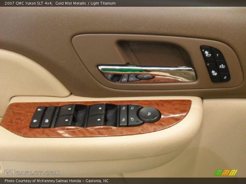 Gold Mist Metallic / Light Titanium 2007 GMC Yukon SLT 4x4