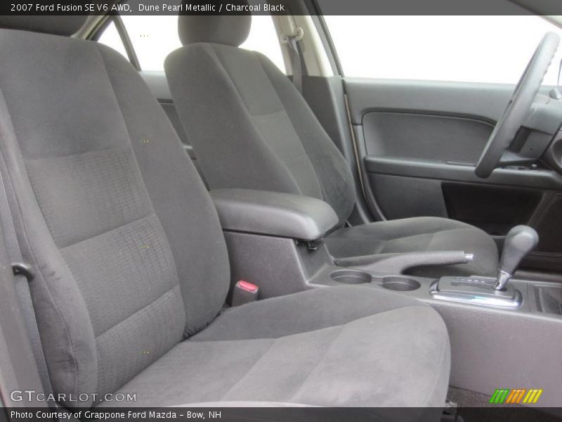 Dune Pearl Metallic / Charcoal Black 2007 Ford Fusion SE V6 AWD