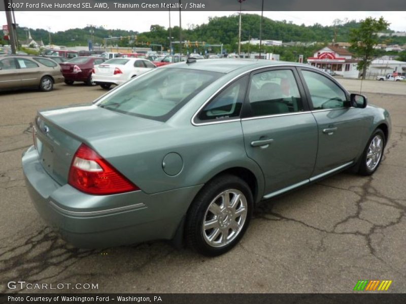 Titanium Green Metallic / Shale 2007 Ford Five Hundred SEL AWD