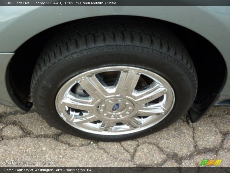 Titanium Green Metallic / Shale 2007 Ford Five Hundred SEL AWD