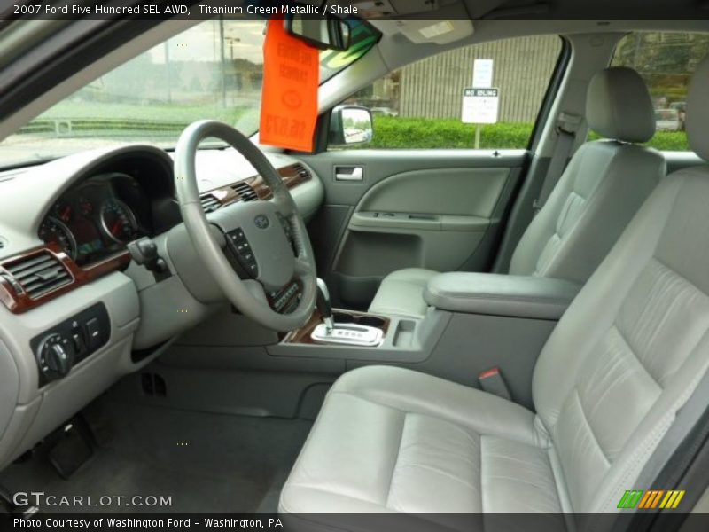Titanium Green Metallic / Shale 2007 Ford Five Hundred SEL AWD