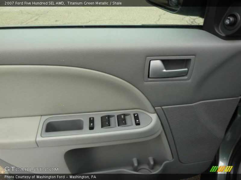Titanium Green Metallic / Shale 2007 Ford Five Hundred SEL AWD