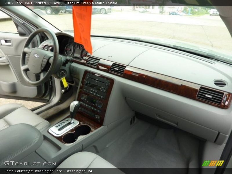 Titanium Green Metallic / Shale 2007 Ford Five Hundred SEL AWD