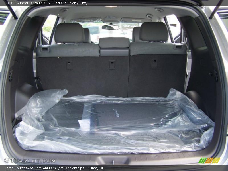 Radiant Silver / Gray 2010 Hyundai Santa Fe GLS