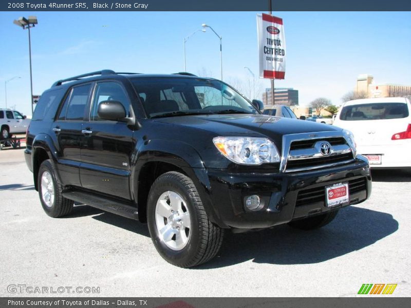 Black / Stone Gray 2008 Toyota 4Runner SR5