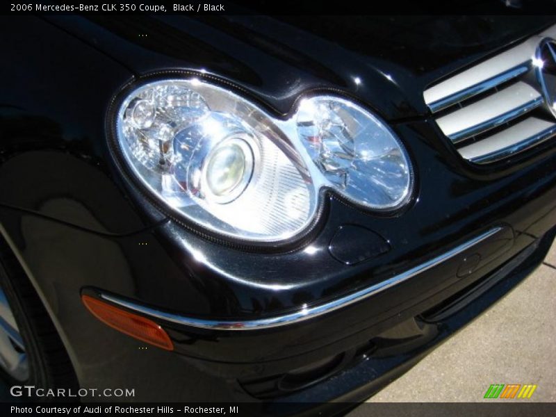 Black / Black 2006 Mercedes-Benz CLK 350 Coupe