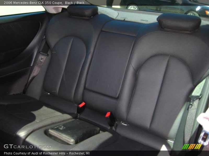 Black / Black 2006 Mercedes-Benz CLK 350 Coupe