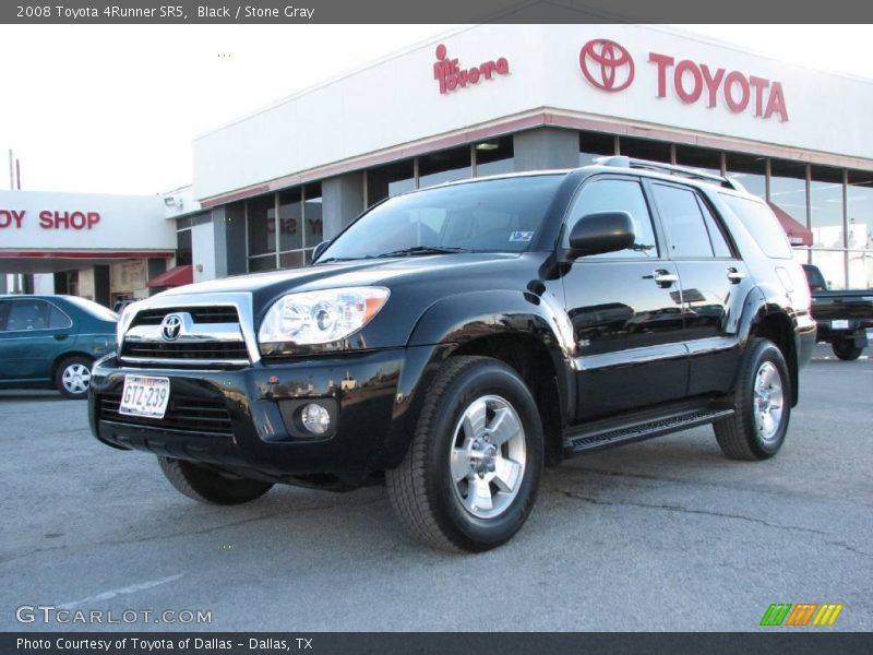 Black / Stone Gray 2008 Toyota 4Runner SR5