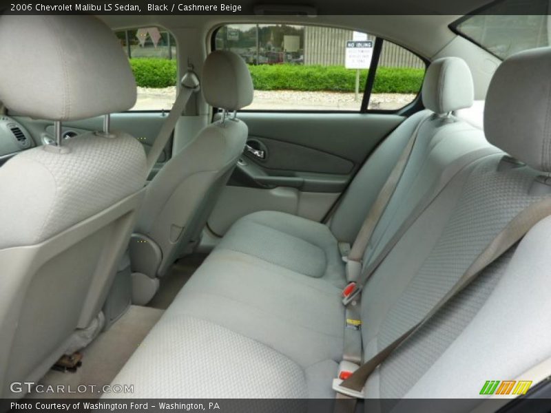 Black / Cashmere Beige 2006 Chevrolet Malibu LS Sedan