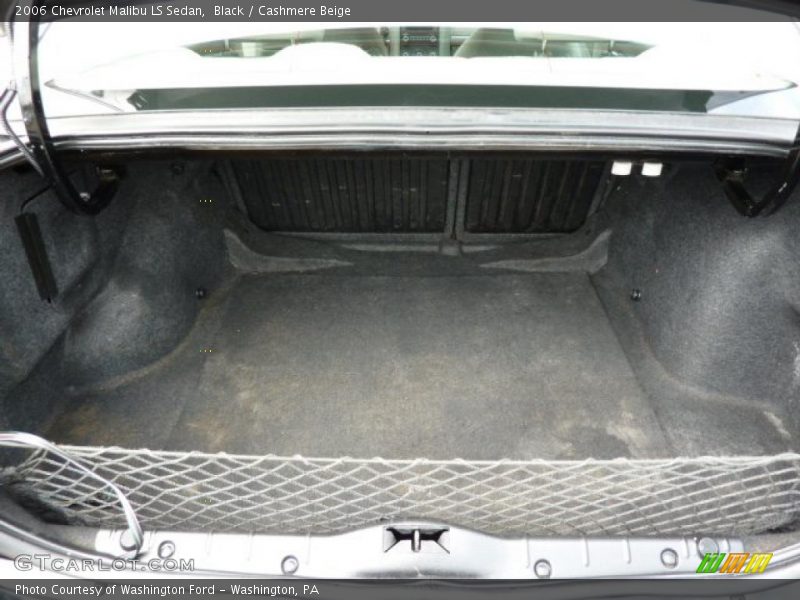 Black / Cashmere Beige 2006 Chevrolet Malibu LS Sedan