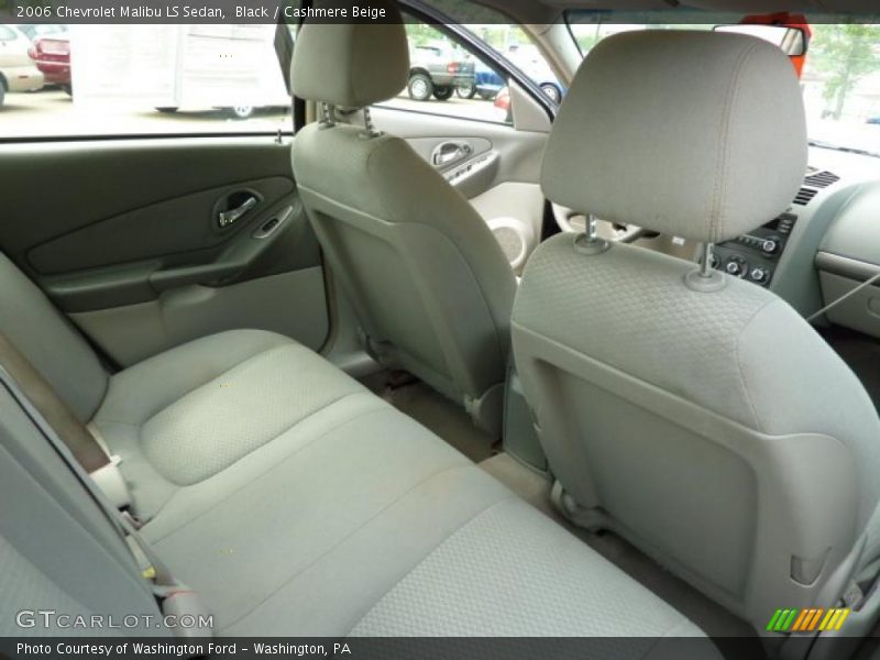 Black / Cashmere Beige 2006 Chevrolet Malibu LS Sedan