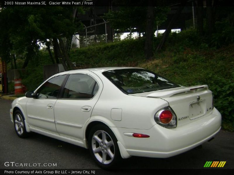 Glacier White Pearl / Frost 2003 Nissan Maxima SE