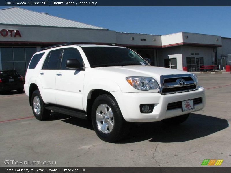 Natural White / Stone Gray 2008 Toyota 4Runner SR5