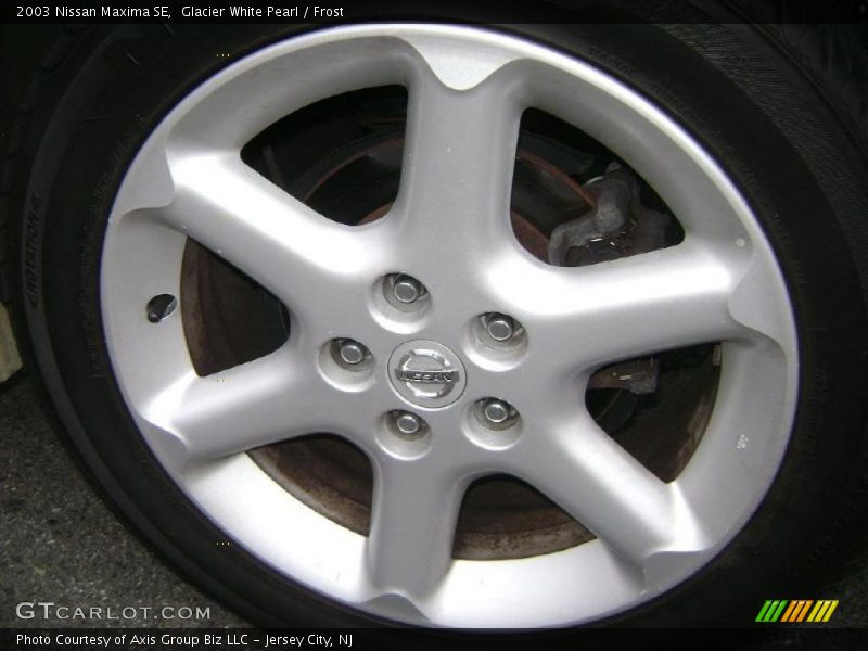 Glacier White Pearl / Frost 2003 Nissan Maxima SE