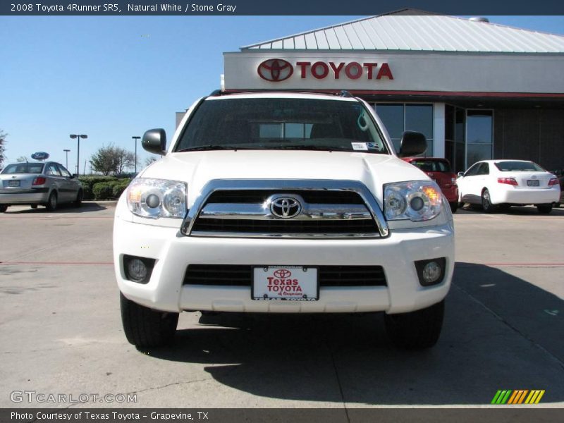 Natural White / Stone Gray 2008 Toyota 4Runner SR5