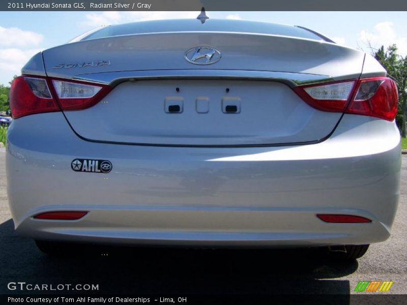 Radiant Silver / Gray 2011 Hyundai Sonata GLS