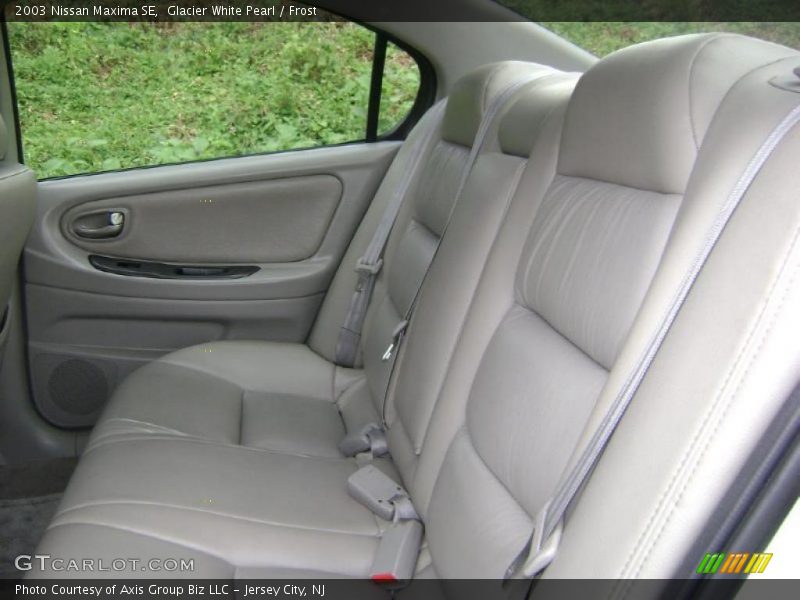 Glacier White Pearl / Frost 2003 Nissan Maxima SE