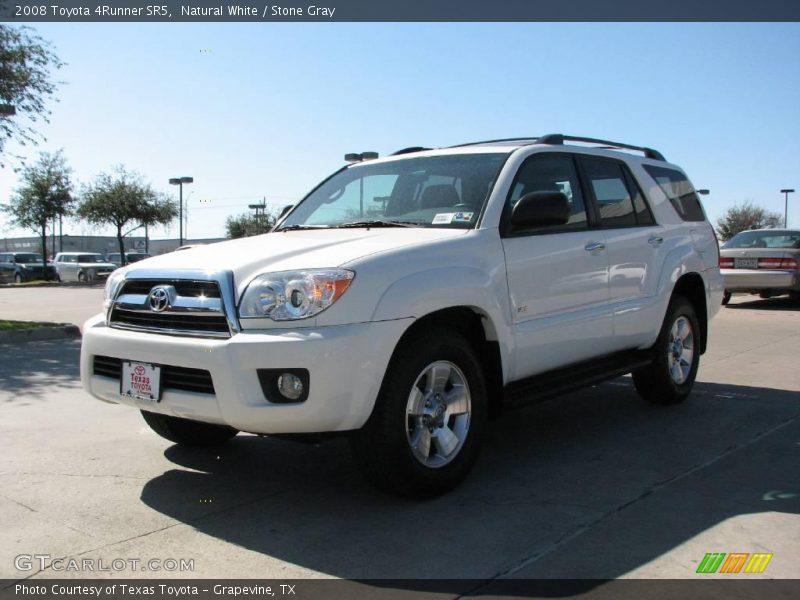 Natural White / Stone Gray 2008 Toyota 4Runner SR5