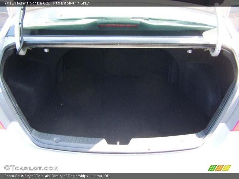 Radiant Silver / Gray 2011 Hyundai Sonata GLS