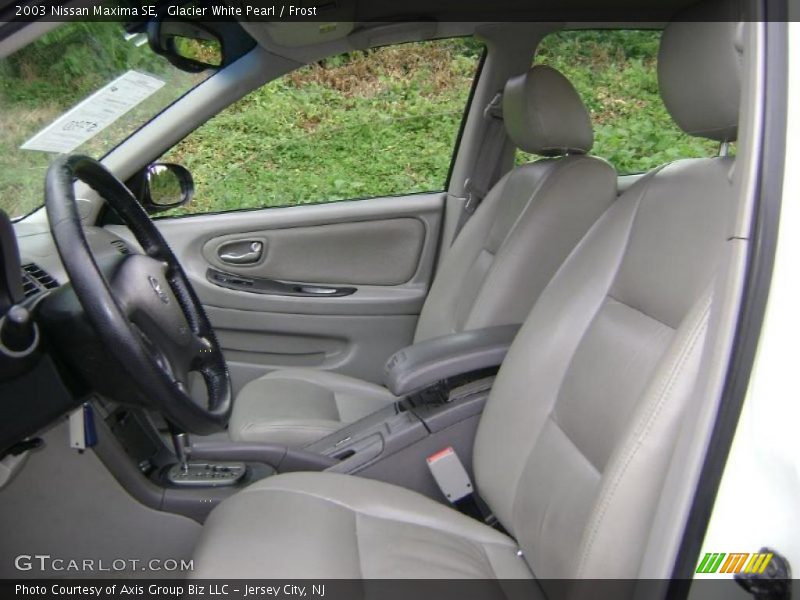 Glacier White Pearl / Frost 2003 Nissan Maxima SE