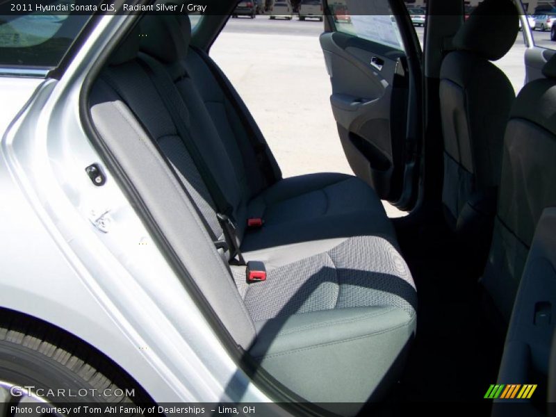 Radiant Silver / Gray 2011 Hyundai Sonata GLS