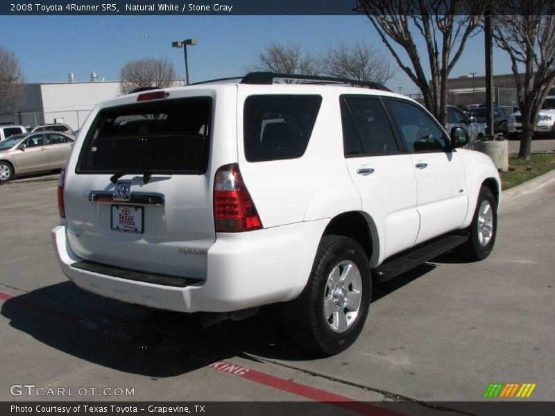 Natural White / Stone Gray 2008 Toyota 4Runner SR5