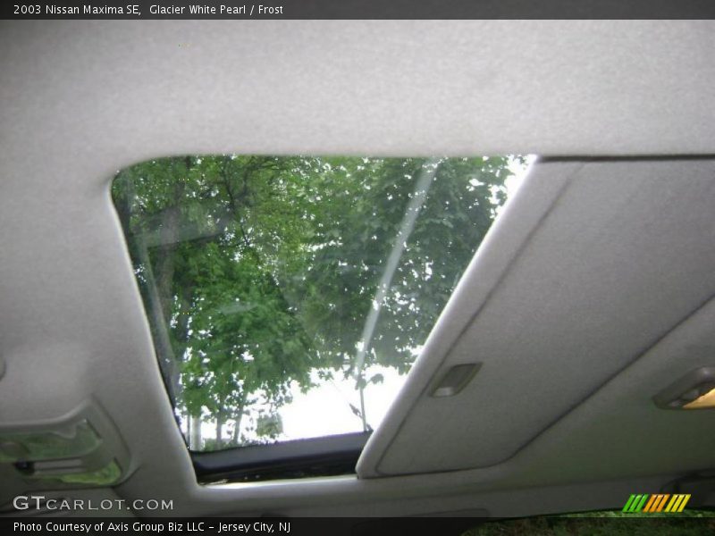 Glacier White Pearl / Frost 2003 Nissan Maxima SE
