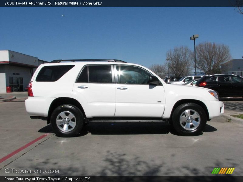 Natural White / Stone Gray 2008 Toyota 4Runner SR5