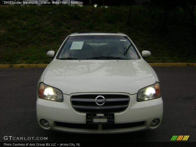 Glacier White Pearl / Frost 2003 Nissan Maxima SE
