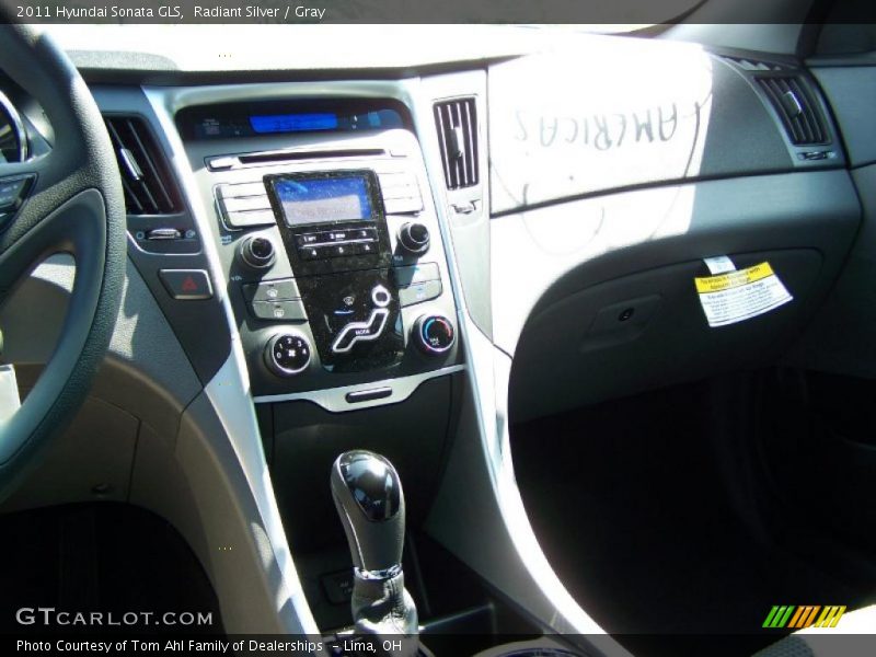 Radiant Silver / Gray 2011 Hyundai Sonata GLS