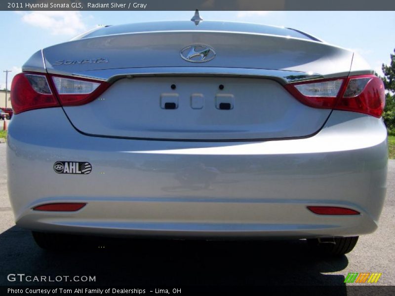 Radiant Silver / Gray 2011 Hyundai Sonata GLS