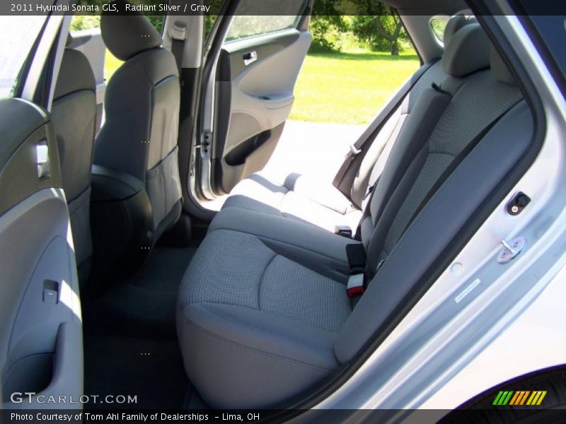 Radiant Silver / Gray 2011 Hyundai Sonata GLS