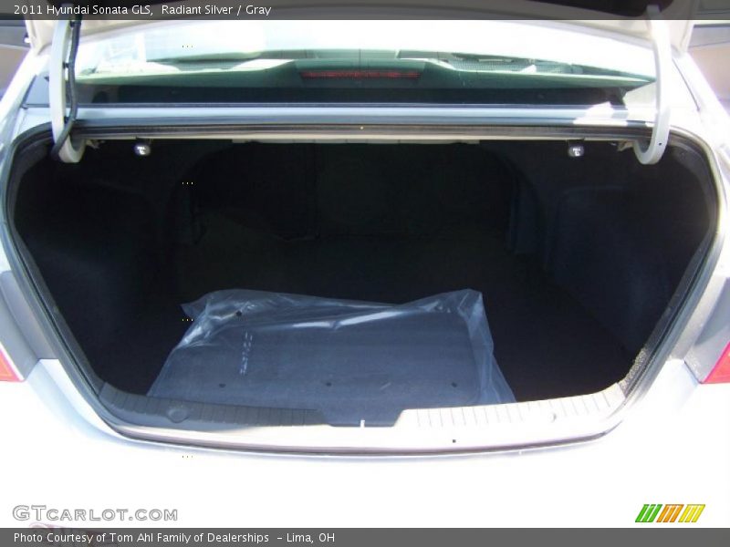 Radiant Silver / Gray 2011 Hyundai Sonata GLS