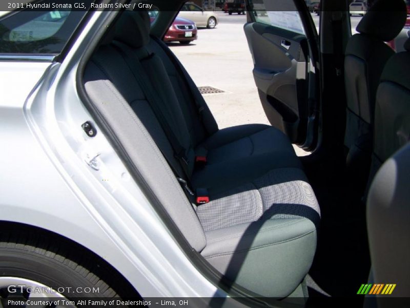 Radiant Silver / Gray 2011 Hyundai Sonata GLS