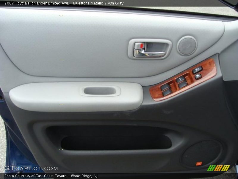 Bluestone Metallic / Ash Gray 2007 Toyota Highlander Limited 4WD