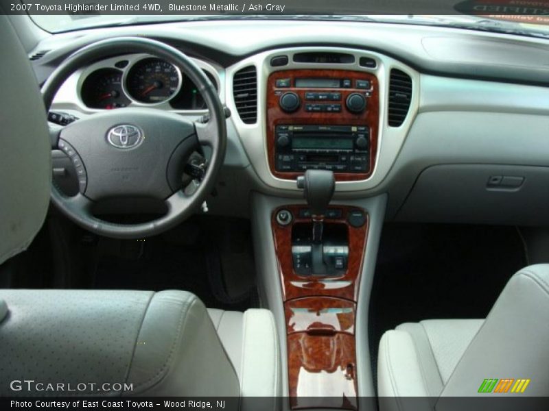 Bluestone Metallic / Ash Gray 2007 Toyota Highlander Limited 4WD