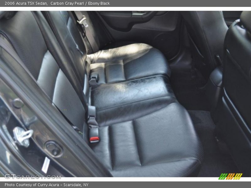 Carbon Gray Pearl / Ebony Black 2006 Acura TSX Sedan