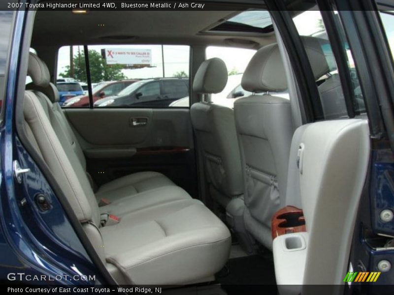 Bluestone Metallic / Ash Gray 2007 Toyota Highlander Limited 4WD
