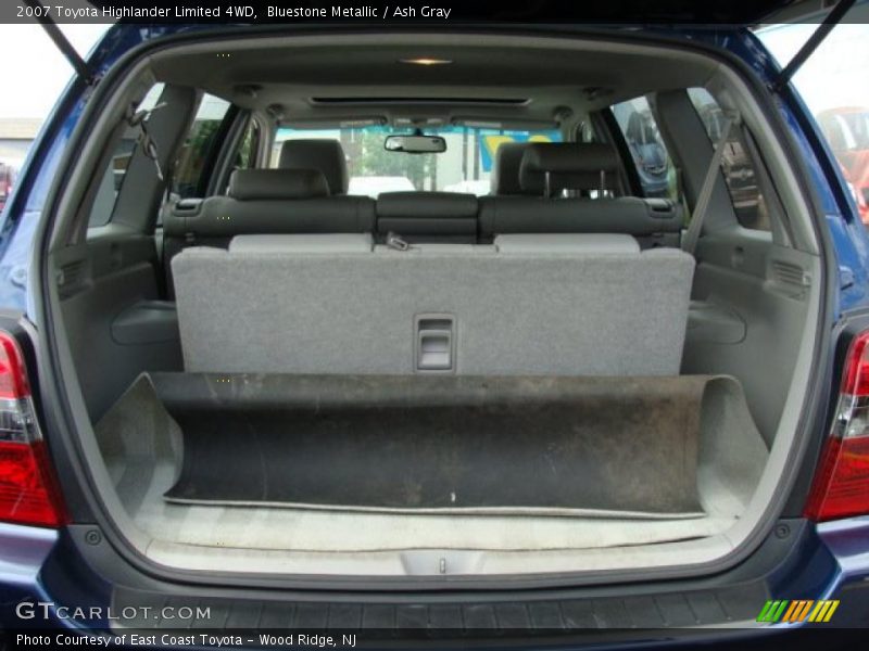 Bluestone Metallic / Ash Gray 2007 Toyota Highlander Limited 4WD