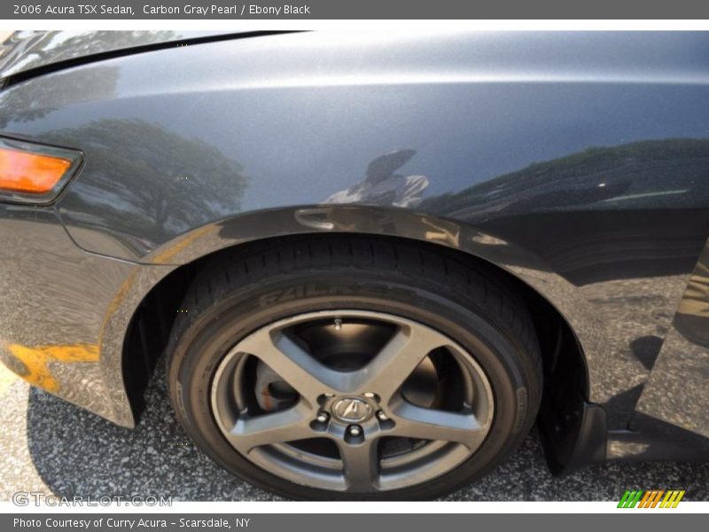 Carbon Gray Pearl / Ebony Black 2006 Acura TSX Sedan