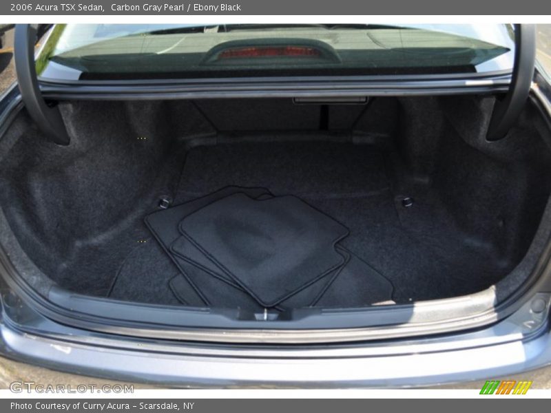 Carbon Gray Pearl / Ebony Black 2006 Acura TSX Sedan