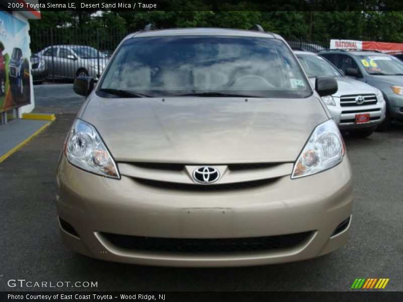 Desert Sand Mica / Taupe 2009 Toyota Sienna LE