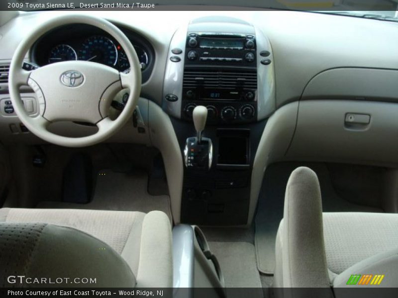 Desert Sand Mica / Taupe 2009 Toyota Sienna LE